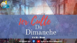 EN DIRECT Culte dAdoration et Louange Église de Dieu Delmas 17  Dimanche 20 Aout 2023 [upl. by Aivlis]