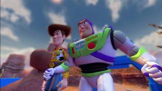 New Toy Story 3 HD video game trailer PS3 woody and Buzz [upl. by Etteniotnna]