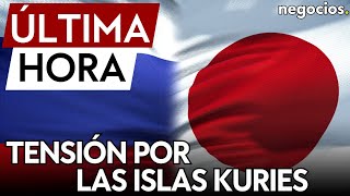 ÚLTIMA HORA  Tensión entre Japón y Rusia por las islas Kuriles Japón despliega cazas [upl. by Waal]