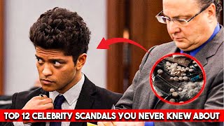 Top 12 Celebrity Scandals You Never Knew About [upl. by Morly388]