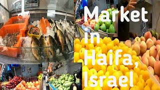 Market in HaifaIsraelShuk TalpiotHaifaIsrael [upl. by Bird542]