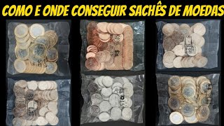 Como e onde conseguir sachês de moedas É fácil e pode ter ai na sua cidade confira [upl. by Quackenbush]