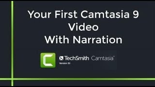 Camtasia 9 Tutorial How to Make a Video with Voice Over Narration Complete Guide [upl. by Nirroc]