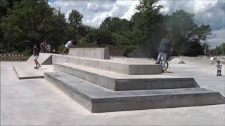 Skatepark Dietenbach Freiburg [upl. by Odine414]