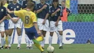 SVENSSON  against argentina 2002 [upl. by Ahselyt]