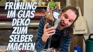 Hyazinthe in grossem Glas DIY Anleitung vom Profi [upl. by Nagram]