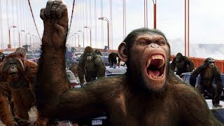 Apes vs Humans  Bridge Battle  Rise of the Planet of the Apes 2011 Movie Clip HD [upl. by Forcier146]