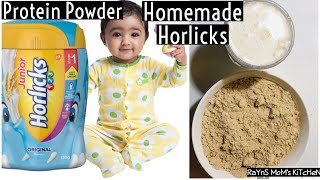 Homemade Horlicks  Homemade Protein Powder  Without Chemicals  Easy Homemade Protein Powder [upl. by Okomom]