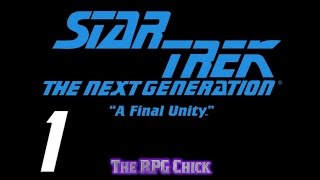 Lets Play Star Trek TNG  A Final Unity Blind Part 1 Intro [upl. by Buroker]