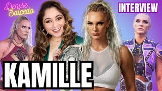 KAMILLE How She Got Started In Wrestling Her 2 Year Reigns As NWA Womens World Champion amp More [upl. by Peedsaj]