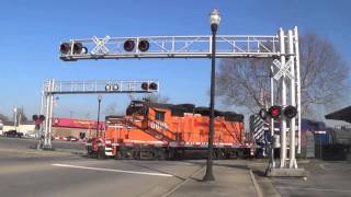 Main Street AL 205 Railroad Crossing Albertville AL [upl. by Ynahpit654]