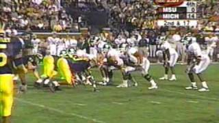 2000 Michigan 14 MSU 0 22 [upl. by Atiuqa]