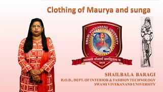 Clothing of Maurya and Sunga Dynasty [upl. by Ellenig]