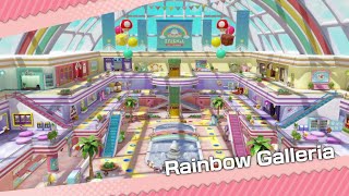 Super Mario Party Jamboree  Rainbow Galleria Pro Mode vs Hard CPU [upl. by Lindley]