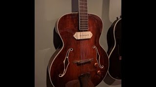 Demo of an Eastman AR405E in my opinion a very versatile guitar [upl. by Mchail709]