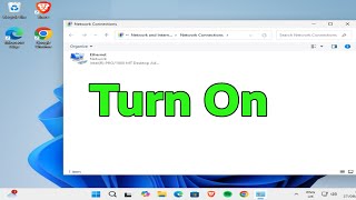 How To Turn On Network Adapter in Windows Enable or Disable [upl. by Lazos]