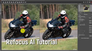 Fix Blurry Photos with Motion Deblur AI AKVIS Refocus AI Tutorial [upl. by Lefty]