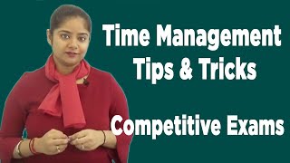 Time Management Tips amp Tricks Competitive Exams Day1 by Ishita Mam [upl. by Arotak]