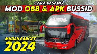 PASTI BISA‼️ Tutorial Cara Pasang Mod OBB BUSSID V41 TERBARU 2024 [upl. by Picco599]