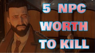 5 Vampyr NPC that Worth to Kill [upl. by Dillie187]