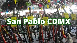 El paraíso de las bicicletas San Pablo CDMX Regalo para Reyes Bici Scooter patineta triciclo [upl. by Beauvais]