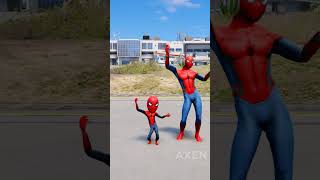 RANDOM SPIDERMAN VS HULK BATTLE gta5 hulk [upl. by Yelahs]