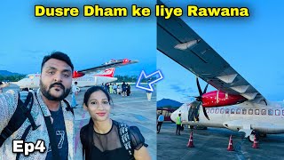 Flight mein Bad Experience 😨  Dehradun Airport to   Char Dham Yatra Ep4 [upl. by Chasse]