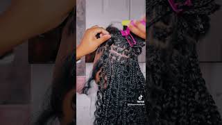 Follow for more hair content 🫶🏽 braids borabora boraborabraids curls diybraids youtube [upl. by Dayiz]