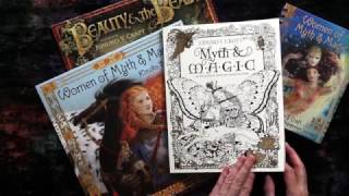 Myth amp Magic An Enchanted Fantasy Coloring Book by Kinuko Y Craft [upl. by Yenruoj276]