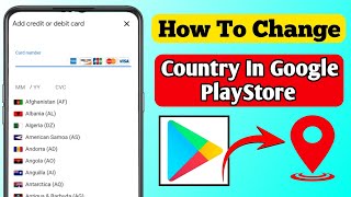 How To Change Country in Google Play Store 2024  How to fix item isnt available in your country [upl. by Sumedocin]