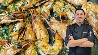 la Recette des Gambas Flambées au Pastis [upl. by Pembrook]