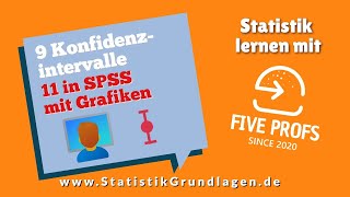 911 Konfidenzintervalle grafisch in SPSS darstellen [upl. by Ettenirt919]