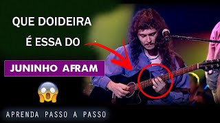 O famoso solo do Juninho Afram em Espelhos Mágicos Acústico  O que ele fez  Aprenda passo a passo [upl. by Nnayram]