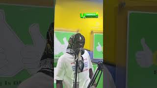 Stonebwoy and Spice official a ￼ Jamaican female dancehall artist gives a hard dancehall at Okey Fm [upl. by Lebam]