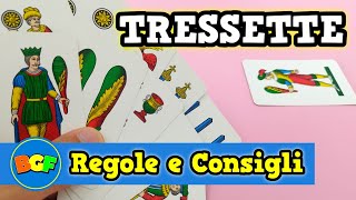 TRESSETTE  Gioco di Carte del Seme Obbligatorio  Tutorial 149 Regole Italiano [upl. by Miharba]