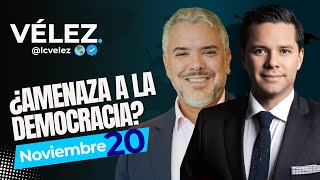 VÉLEZ por la mañana  Luis Carlos Vélez  20 Noviembre [upl. by Amat]