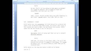 How to format your script [upl. by Dianna]