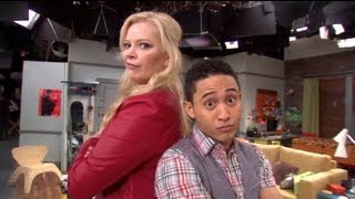 Tahj Mowry amp Melissa Peterman Make Their Own quotBaby Daddyquot Promo [upl. by Anuaek]