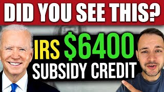 DID YOU SEE THIS IRS 6400 Social Security “Spending Card” Subsidy amp Seniors Health Credit [upl. by Ahseinod]