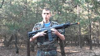 CyberGunJP SIG 556 Airsoft AEG Review [upl. by Yrahca]