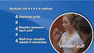 First aid  Asthma [upl. by Ylhsa]