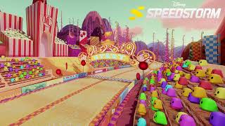 Disney SpeedStorm  Candy Kingdom Track Music  Game Central Station [upl. by Aloise208]