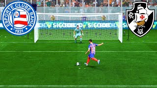 Bahia Vs Vasco Campeonato Brasileiro 2024 Fifa 23Penalty Shootout FeatPayetEndrick2024 [upl. by Kcirdle]