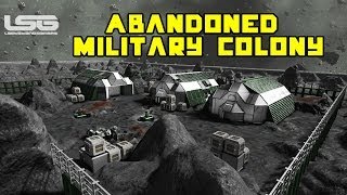 Space Engineers  Abandoned Military Colony Adventure Map Project [upl. by Laram]