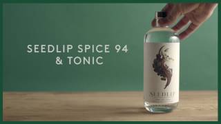 Seedlip Spice Tonic Cocktail Recipe [upl. by Katlaps]