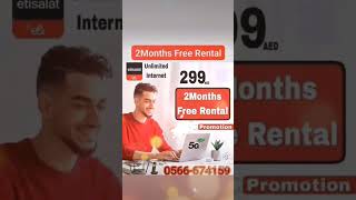 Etisalat home wifi connection in Dubai UAE Best internet service provider etisalat internet [upl. by Tray]