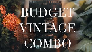 Budget VINTAGE combo  SONY ZVE10  TTARTISAN 35mm f14 Photography and video test [upl. by Rraval]