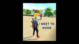 I MEET 🥰 TO NOOB 🫶 PLAYER freefire shortsfeed foryou noob viralvideo video shorts gaming ff [upl. by Doralin]