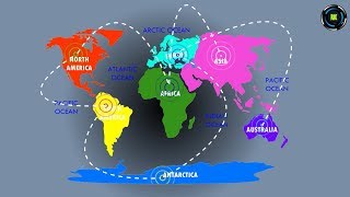 7 Continents of the World Map [upl. by Gridley651]