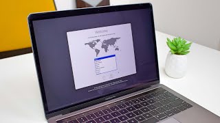 2021 How to Reset your Mac to Factory Settings Erase HD [upl. by Kailey]